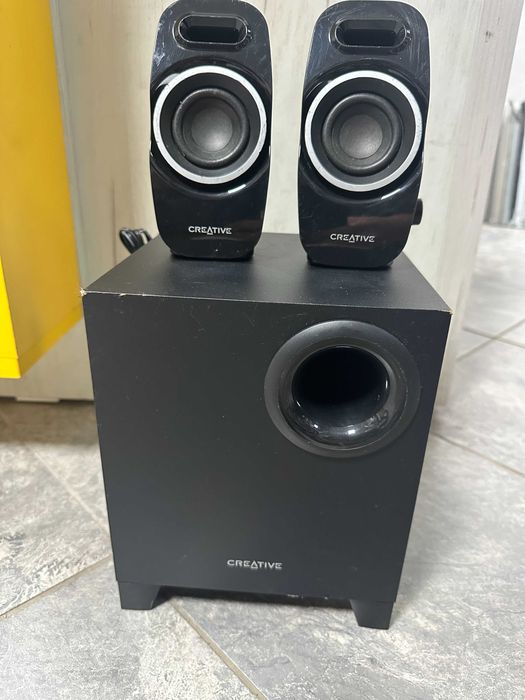 Тонколони , буфер Creative A250 2.1 за компютър 2.1 за компютър гр ...