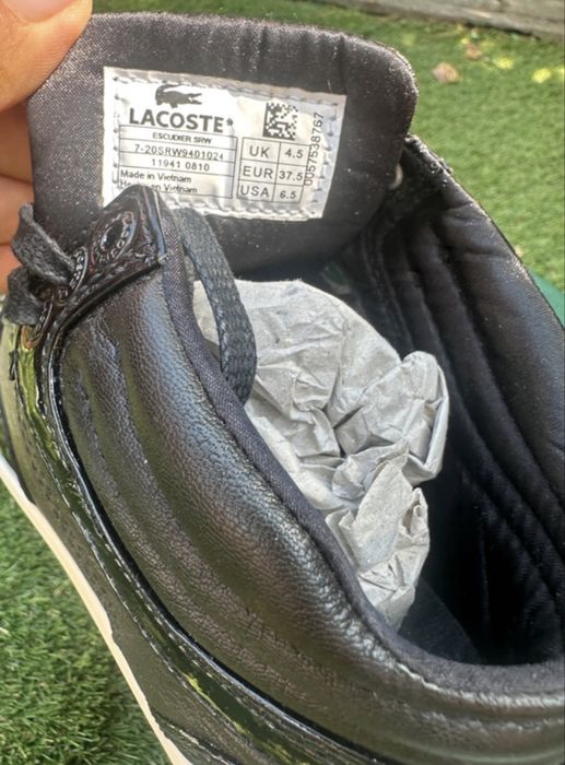 Lacoste  adidasi piele maturala