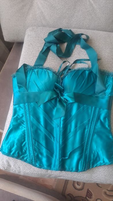 Корсет женский зелёный