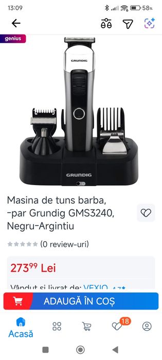 Mașina de tuns barba , par etc