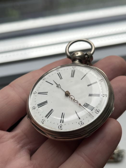 Colectie monede argint si ceas argint sec 19