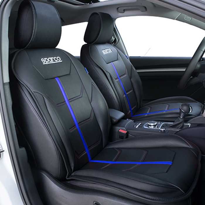 Подложка за седалка Sparco BLUE – комфорт и стил за вашия автомобил