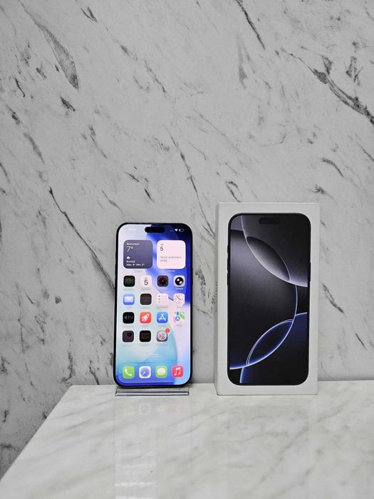 iPhone 16 Pro Max 256GB Black 100% Battery