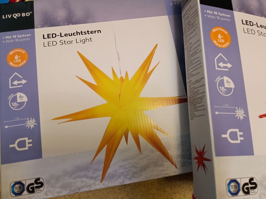 Stea luminoasa cu led