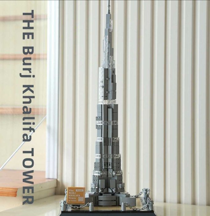 Конструктор лего для интерьера для взрослых, Burj Khalifa Tower