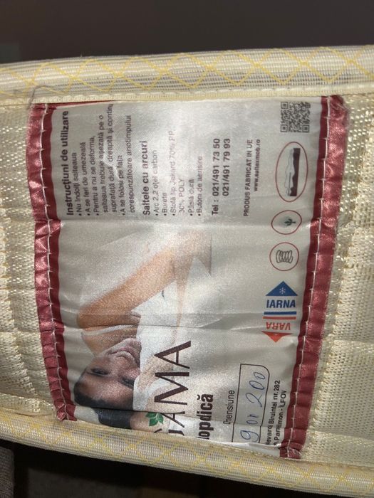 Pat din lemn pentru copii