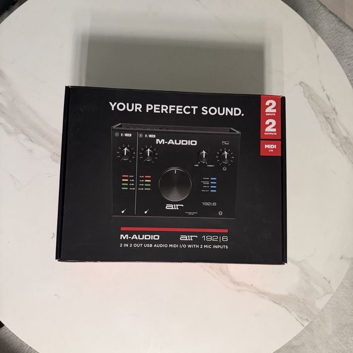 M-Audio AIR 192|6 USB Audio Interface 24bit/192kHz MIDI
