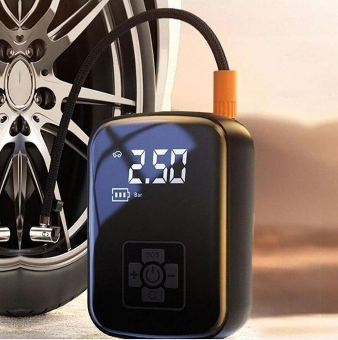 Беспроводной насос для автомобиля, аккумуляторный компрессор