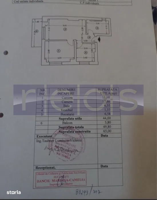 Vanzare 2 Camere | Parter Inalt 44Mp | Bucurestii Noi | Mobilat-Utilat