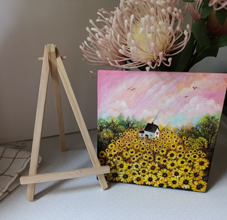 Продам мини картины на холсте