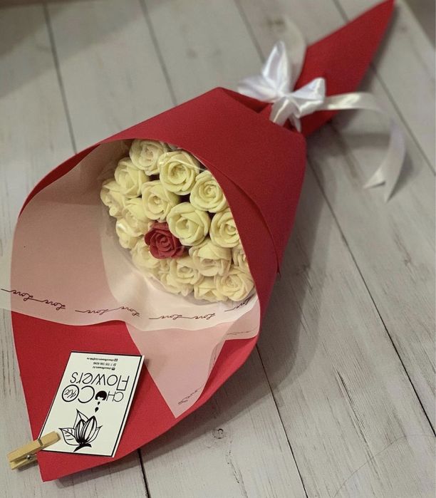 Съедобные Шоколадные цветы | клубника