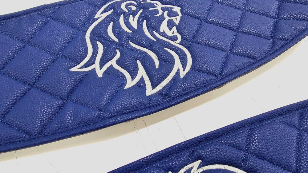 Кожи за врати за МАН ТГХ ТГС от 2010-та до 2019-та година сини