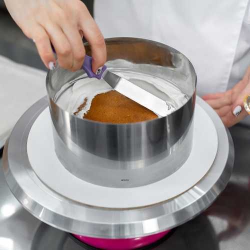 Регулируема форма за печене на блат за торта, диаметър 16-30