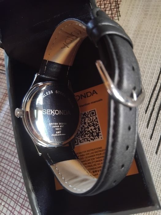 Ceas barbat  Sekonda nou cu folie