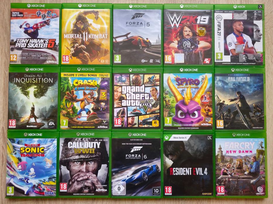 Игри за XBOX One/One S/One X/Series X/XSX