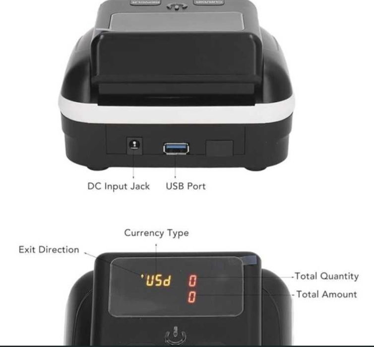 Детектор за Евро банкноти брой и отчита