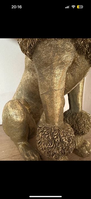 Clayre & Eef Table Lamp Dog Poodle