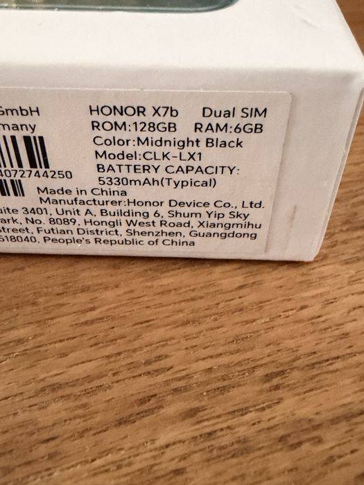 Honor X7b resigilat
