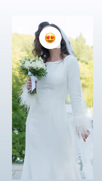 Свадебное платье б/у