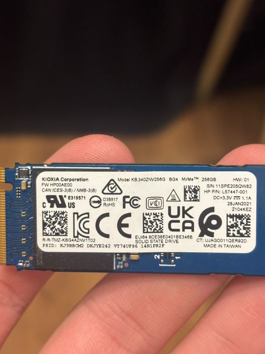 SSD M2 Nvme 256gb