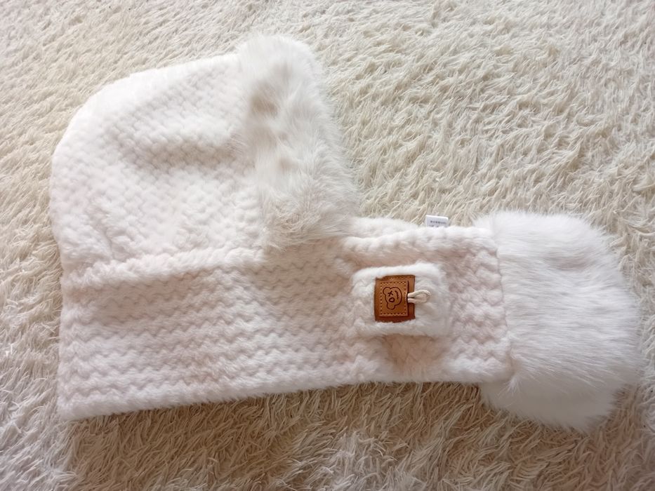Ушанка шапка для девочек новая