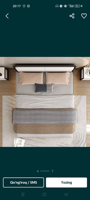 Sizning yangi uyingizga yangicha sitilda krovat