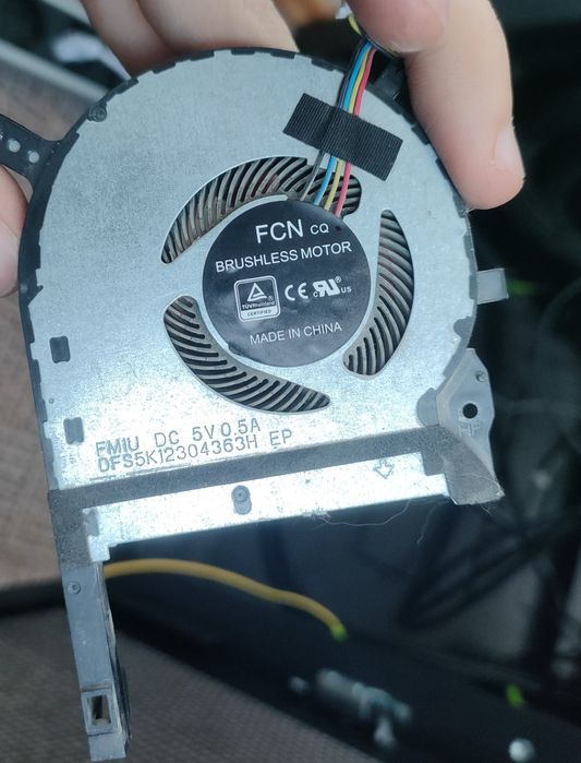 Asus TUF  кулеры/вентиляторы