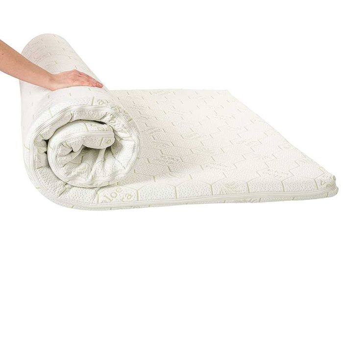 Topper Duo Memory (3+3), Aloe Wellness, Moale-Tare - 180x190