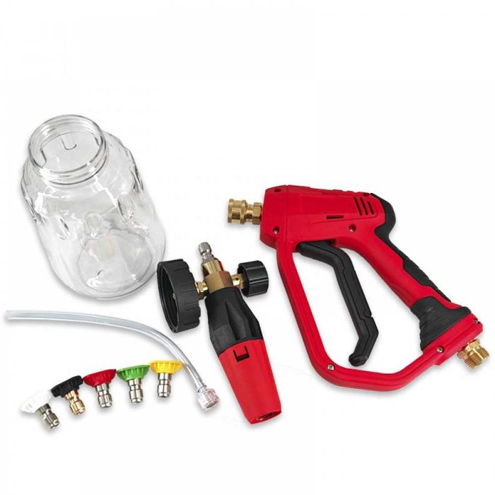 Пенообразувател с 5 дюзи и ръкохватка пистолет