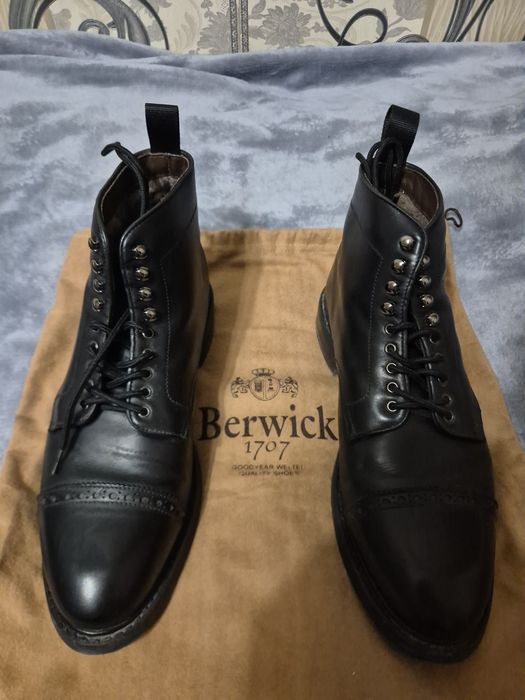 Полуботинки Berwick кожаные