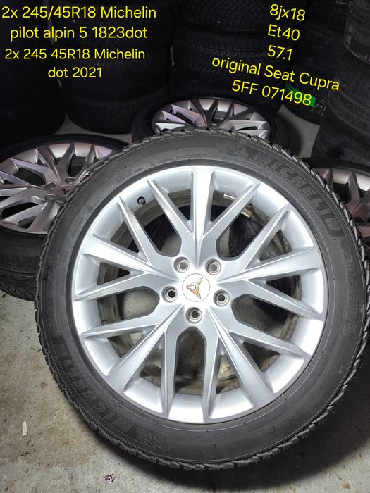 18 цола Оригинални джанти сеат купра Seat Cupra