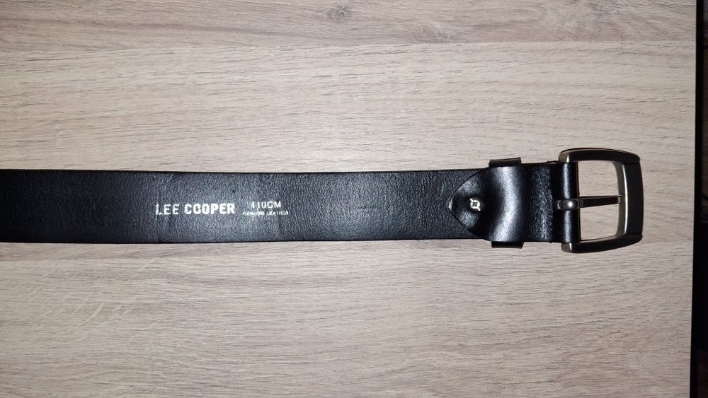 Мъжки колан от естествена кожа Lee Cooper