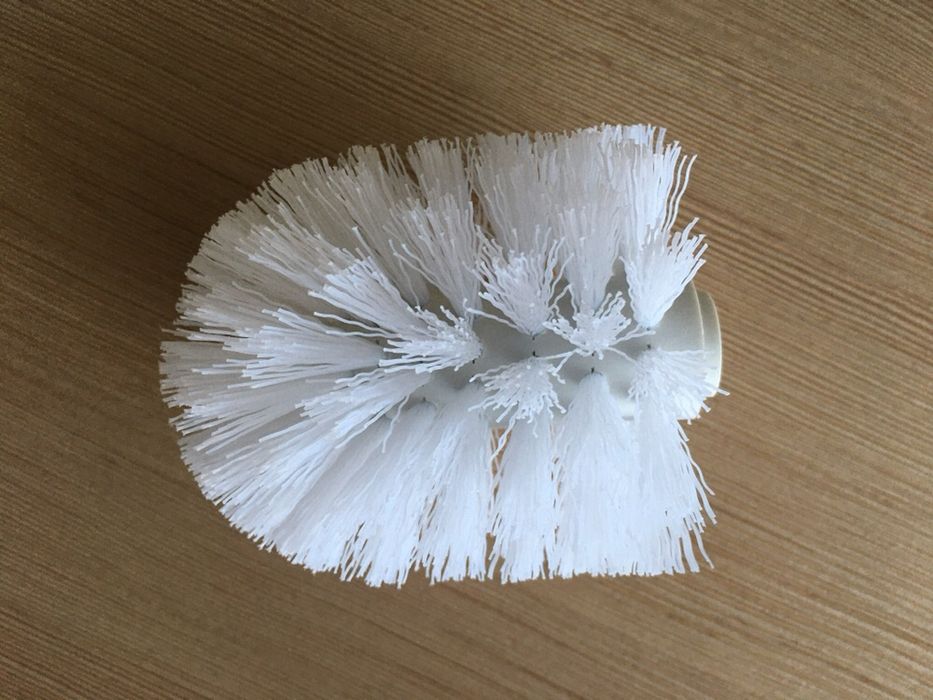 WC четка - INOX, h = 42 см, резервни четки, дръжки, капаче, ботуш.