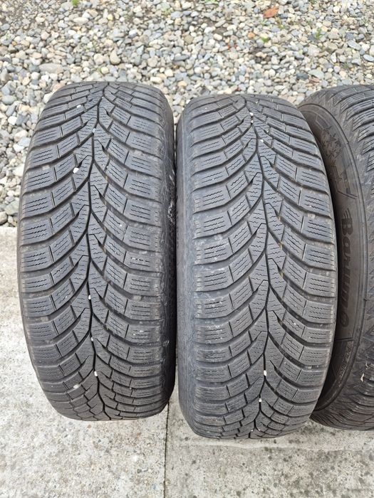Jante R15 5x114,3 cu anvelope iarna 195/65R15 foarte bune