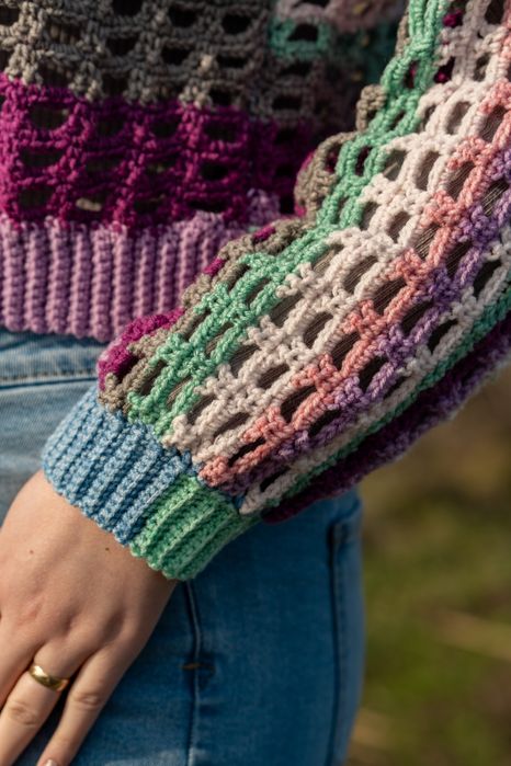 Cardigan croșetat