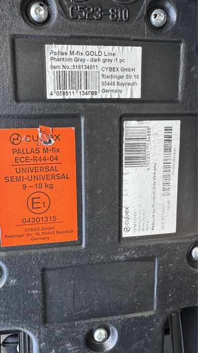 Scaun auto Cybex 9-18kg - transport gratis