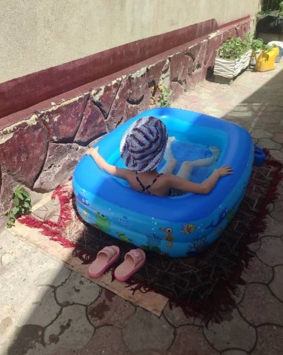 Бассейн новый детский
