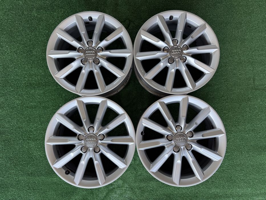 4бр. КАТО НОВИ 17” ОРИГИНАЛНИ Джанти 5х112 за -AUDI/VW/SEAT/SKODA/Vag- 7.0Jx17H2, ET43