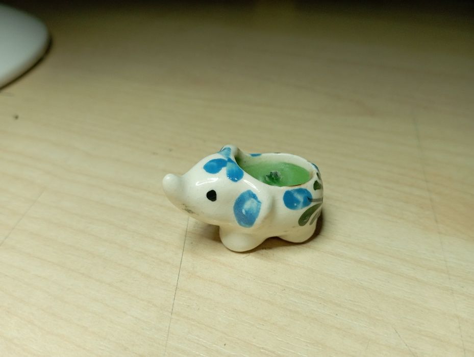 Слоник - свечка.