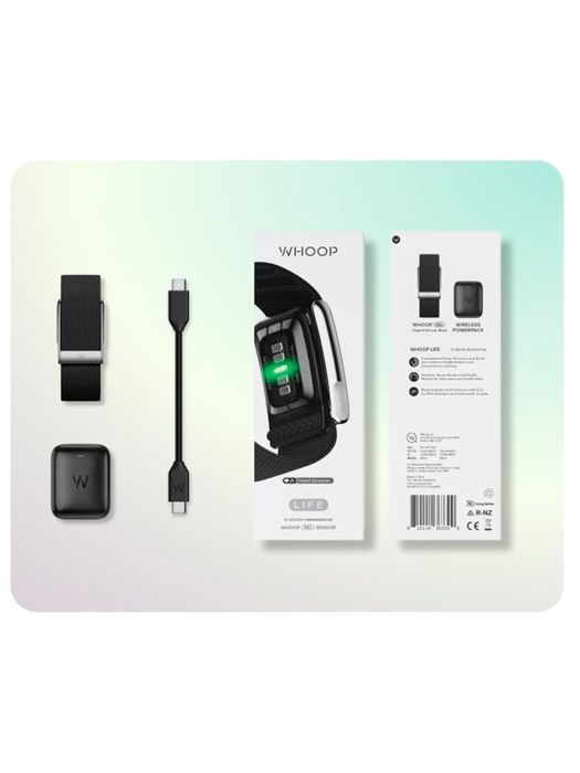 Whoop Life MG черный + подписка 12 месяцев
