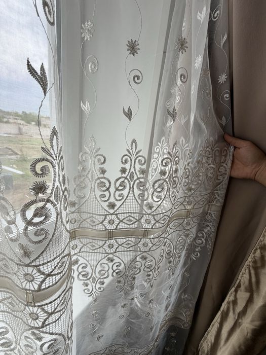 Комплект шторы тюль