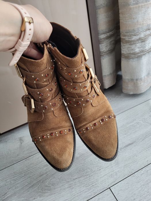 Botine Alma en Pena piele naturala