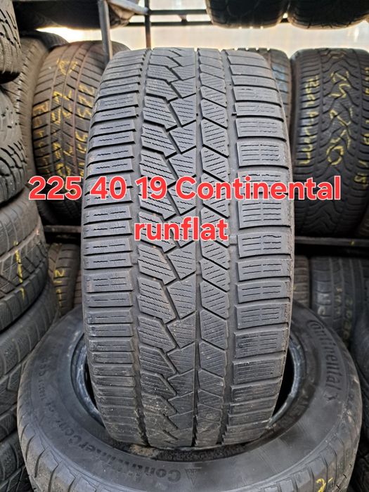 Anvelope desperecheate 255/45 R19 Nokian și 225/40 R19 Continental RFT