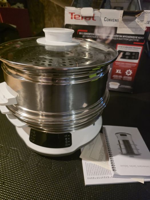 Aparat gătit aburi tefal nou