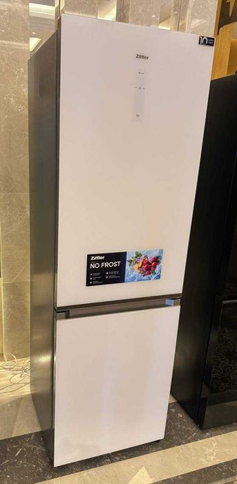 Холодильник Ziffler LRF-345BFWG Inverter  No Frost 345 л