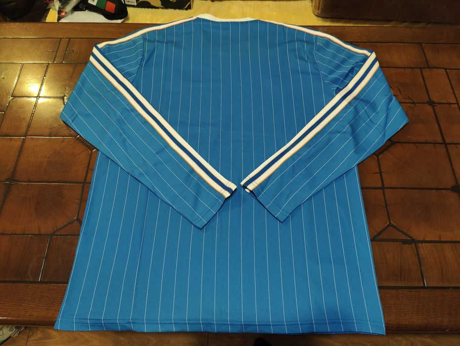 Футболен екип с дълъг ръкав Real Madrid Adidas terrace icons retro