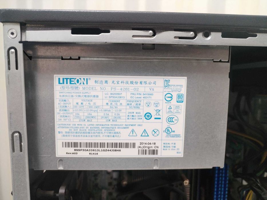 Computer LENOVO Think Centre M38