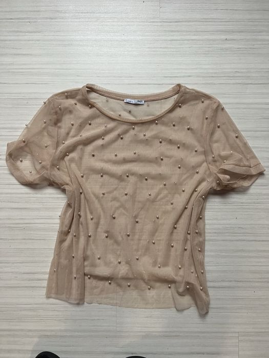 Нова тюлена блузка Зара М размер