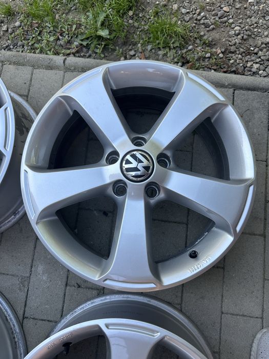 Jante originale  17 5 112 Wv Passat EOS Sciroco Touran Saran Tiguan Jetta Golf 5 6 7 Skoda Seat