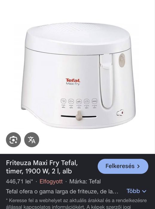 Friteuză Maxi fry
